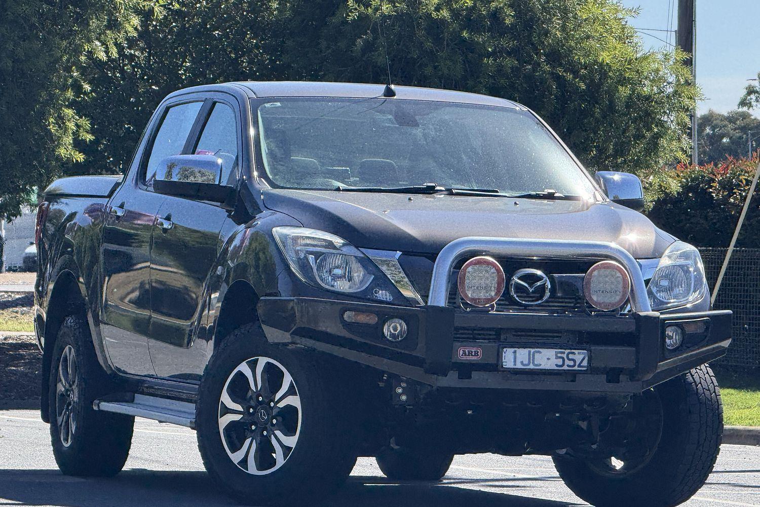 2017 Mazda BT-50 XTR in Amazon Grey