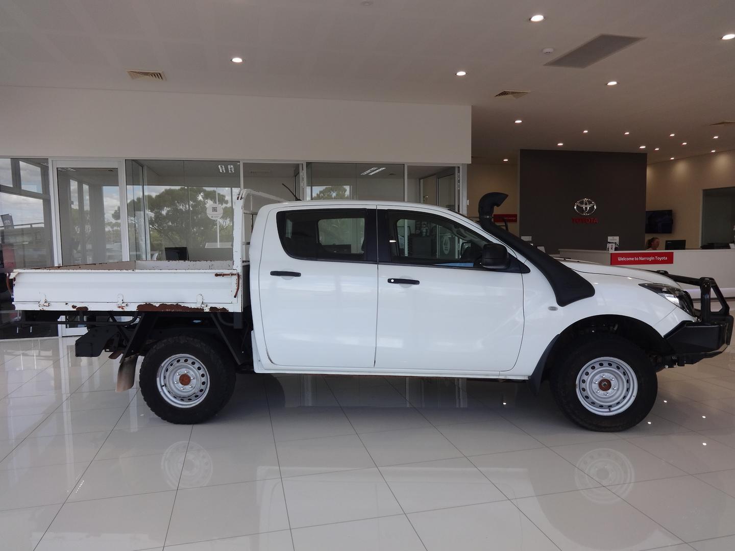 2018 Mazda BT-50 XT Hi-Rider in Cool White