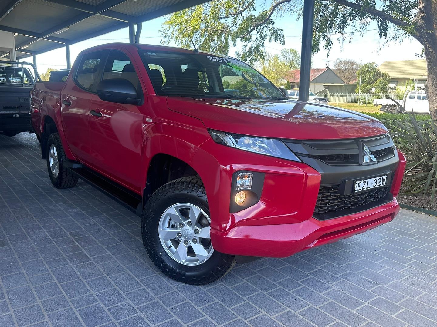 2023 Mitsubishi Triton GLX+ in Red