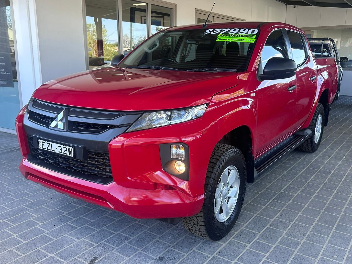 2023 Mitsubishi Triton GLX+ in Red