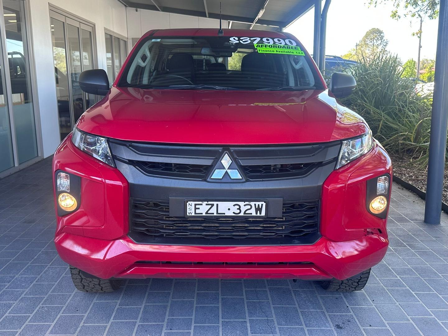 2023 Mitsubishi Triton GLX+ in Red