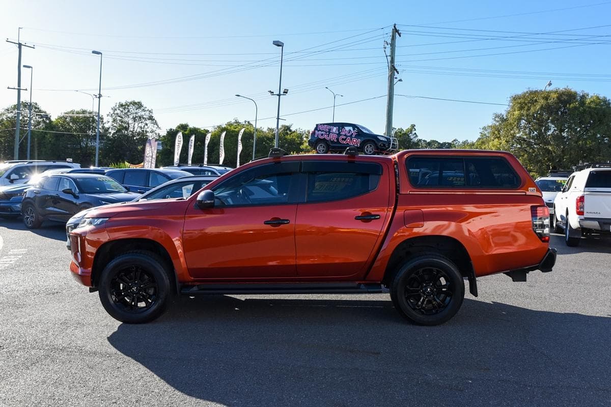 2022 Mitsubishi Triton GSR in Orange