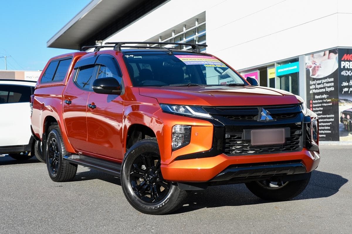 2022 Mitsubishi Triton GSR in Orange