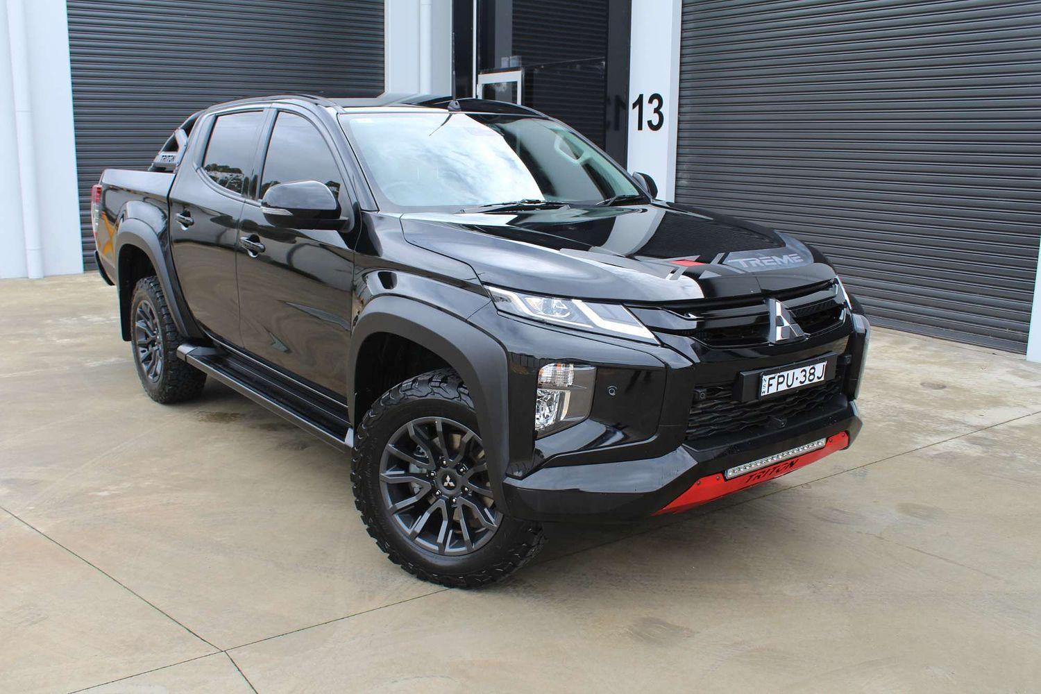 2023 Mitsubishi Triton GSR in Black