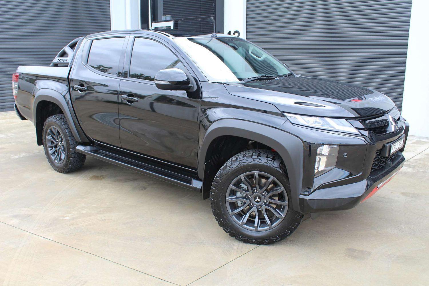 2023 Mitsubishi Triton GSR in Black