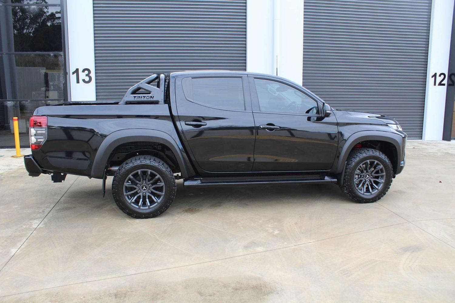 2023 Mitsubishi Triton GSR in Black