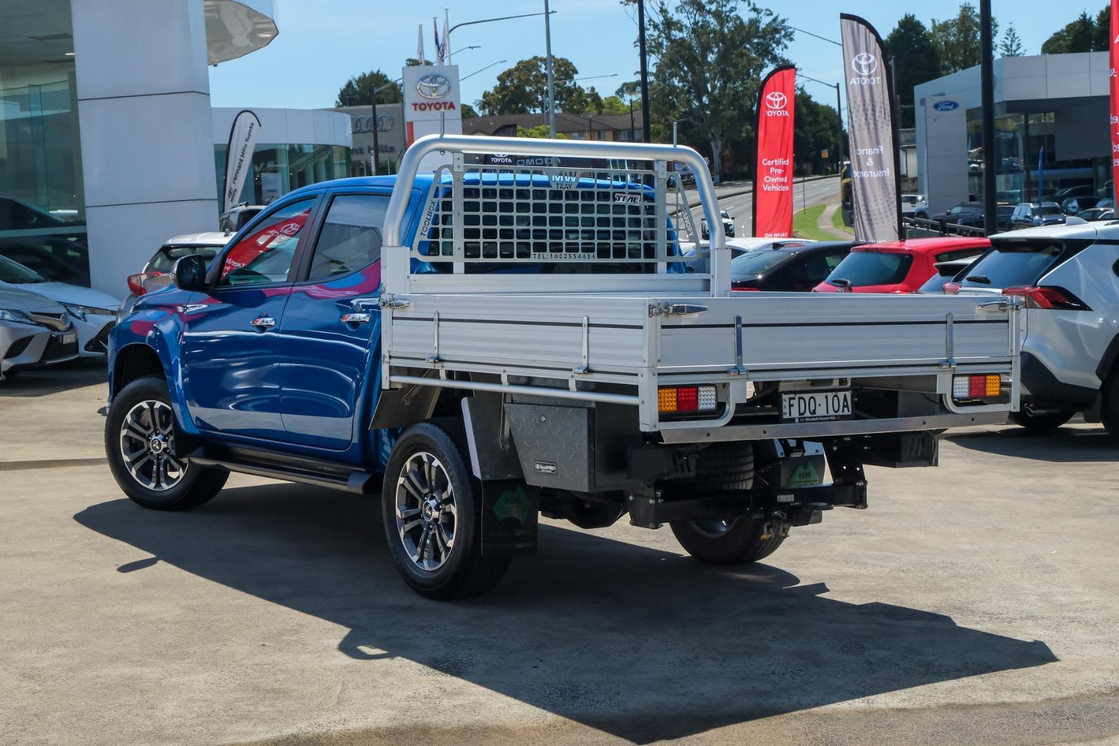 2023 Mitsubishi Triton GLS in Impulse Blue