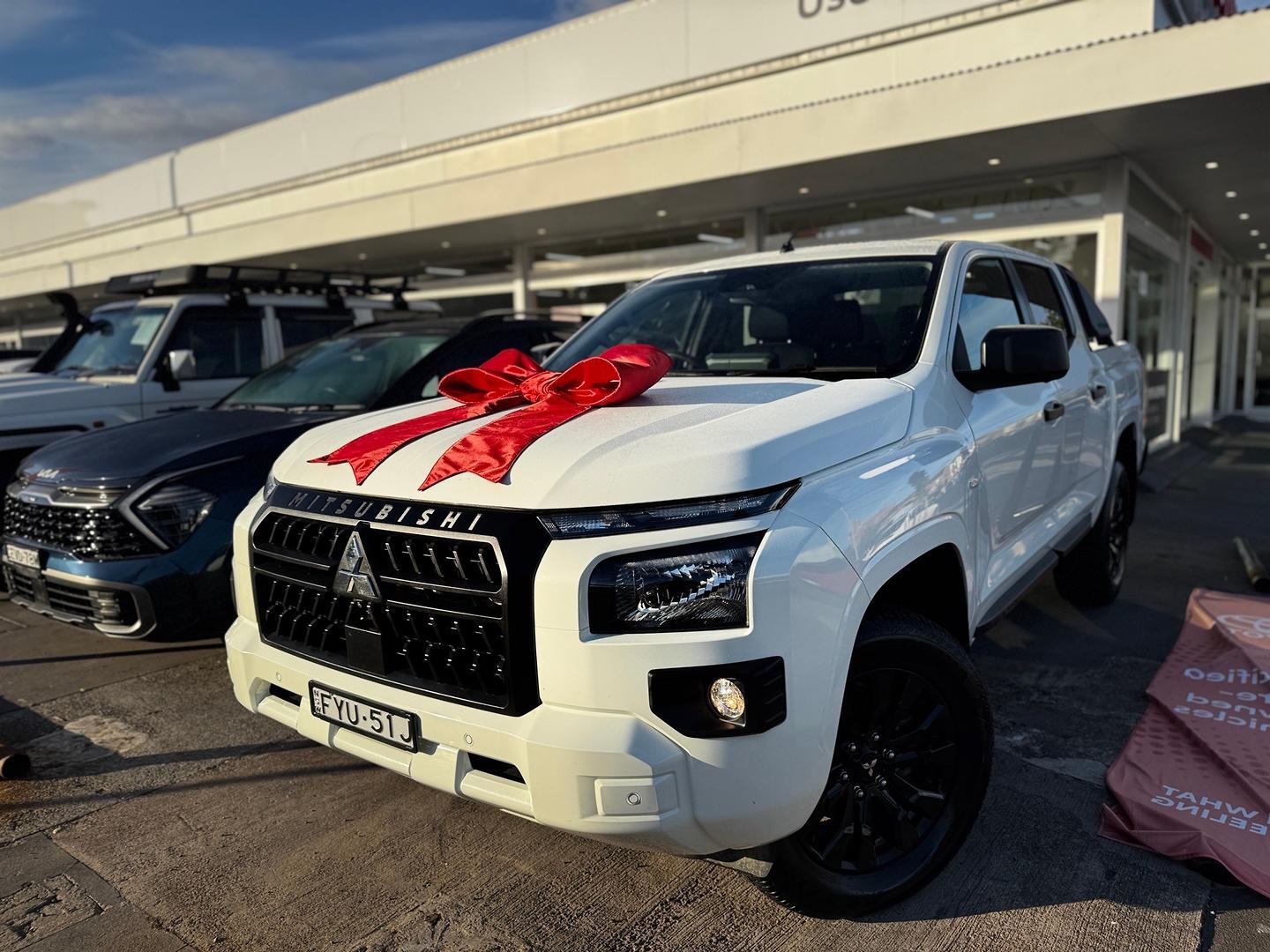 2025 Mitsubishi Triton GLS in White