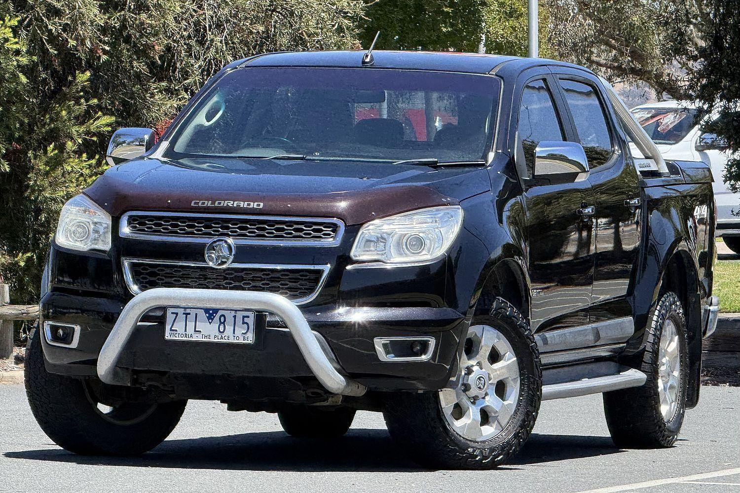 2012 Holden Colorado LTZ in Black