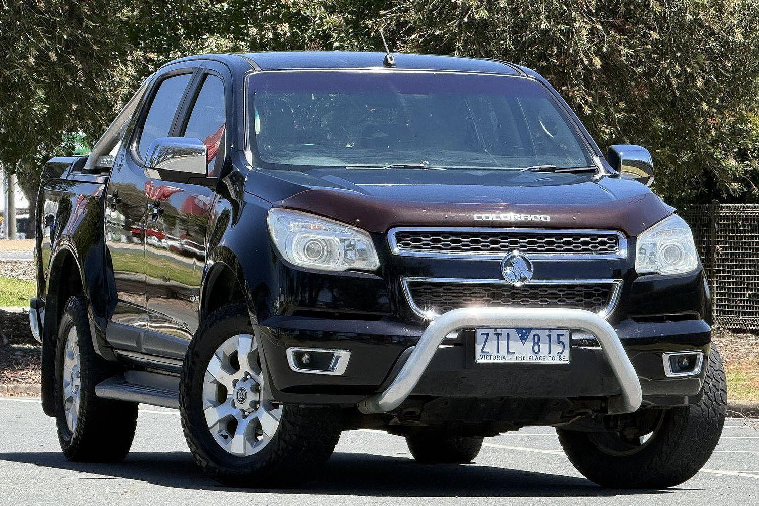 2012 Holden Colorado LTZ in Black