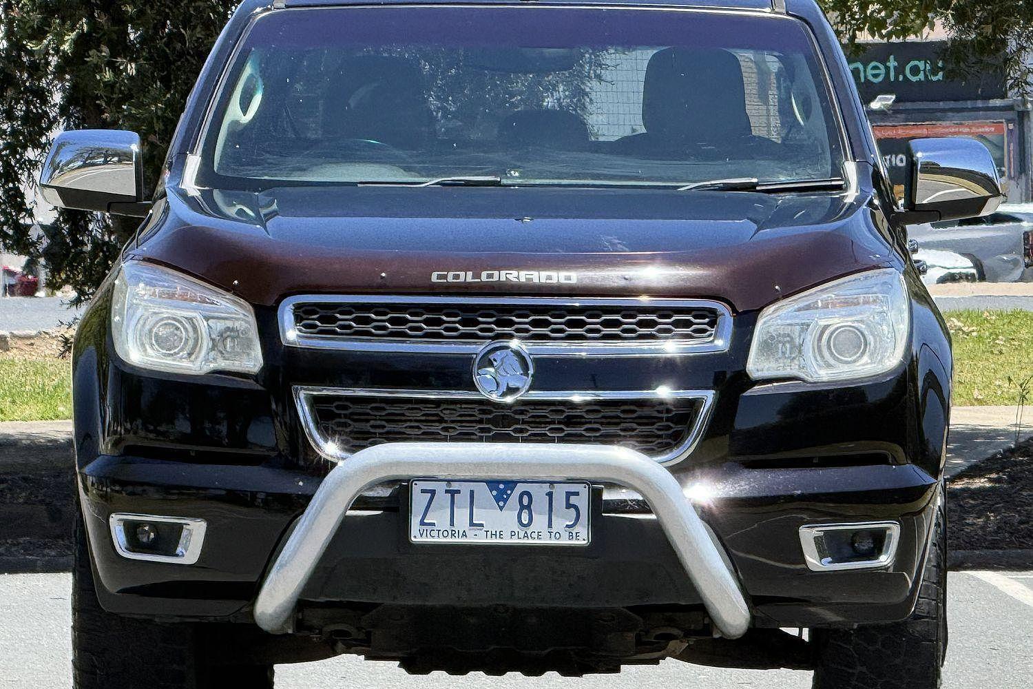 2012 Holden Colorado LTZ in Black