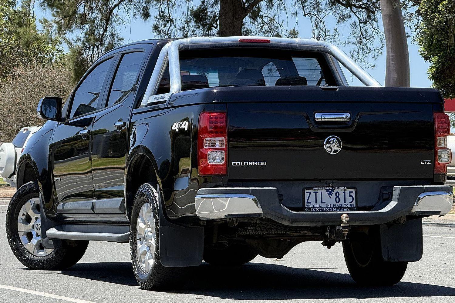 2012 Holden Colorado LTZ in Black
