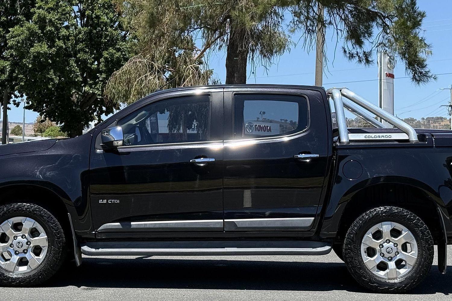 2012 Holden Colorado LTZ in Black
