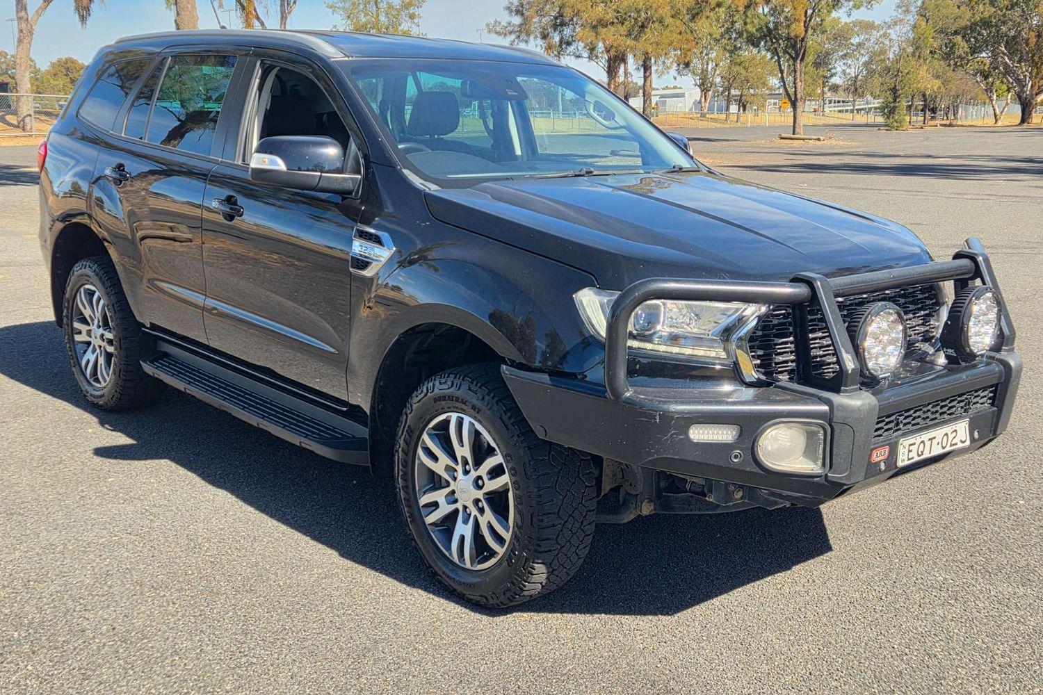2021 Ford Everest Trend in Shadow Black