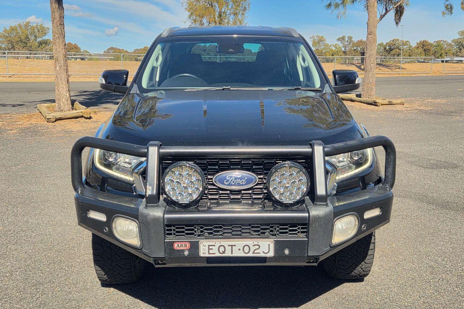 2021 Ford Everest Trend in Shadow Black