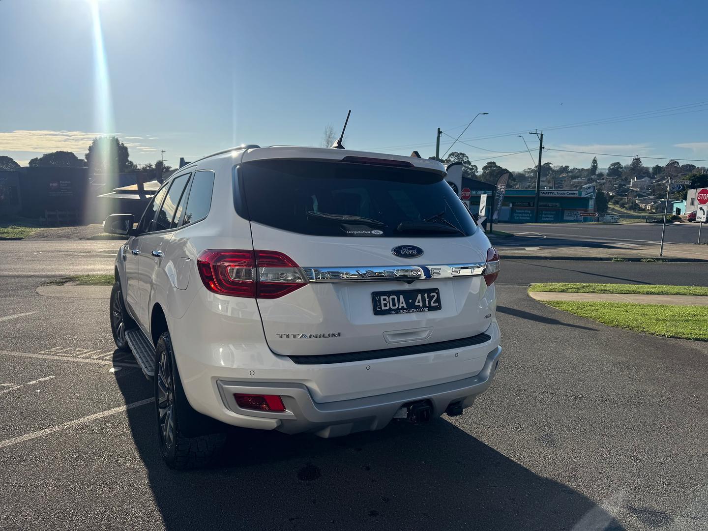 2021 Ford Everest Titanium in White