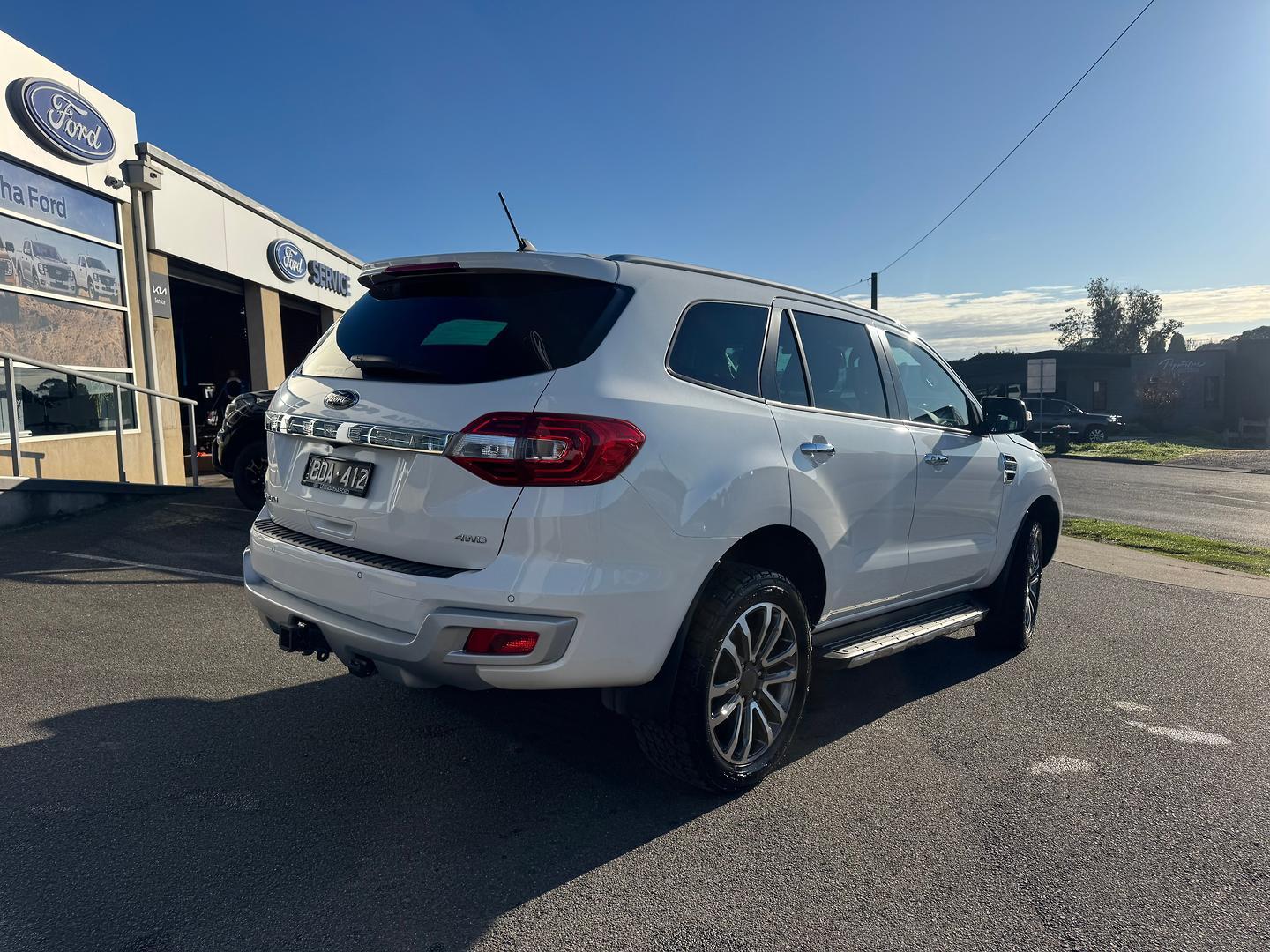 2021 Ford Everest Titanium in White