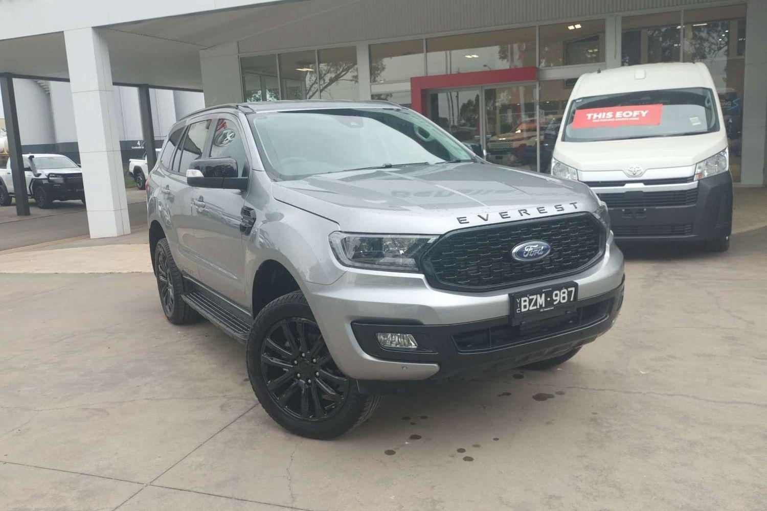 2022 Ford Everest Sport in Aluminium