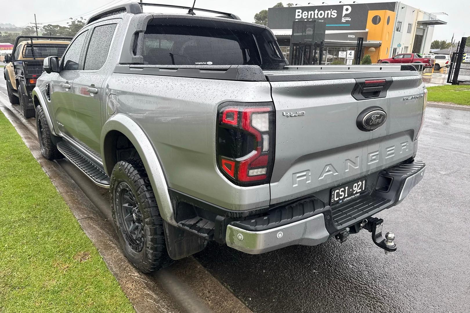 2023 Ford Ranger Platinum in Silver