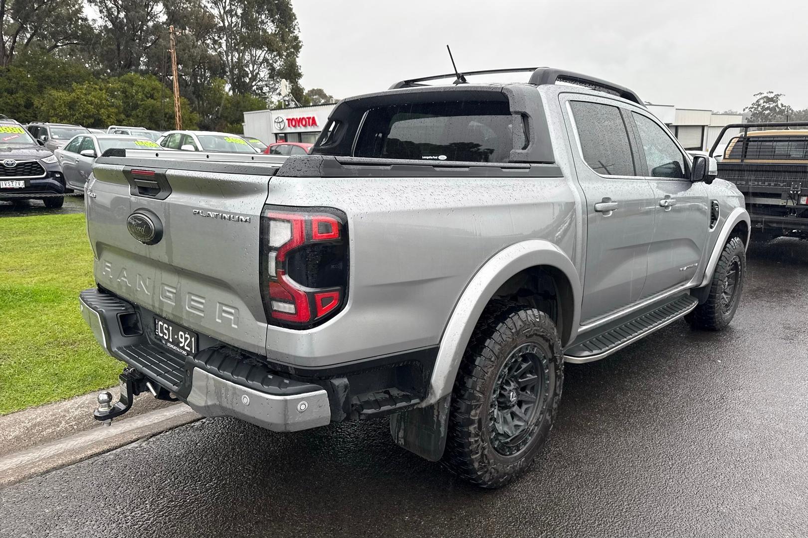 2023 Ford Ranger Platinum in Silver