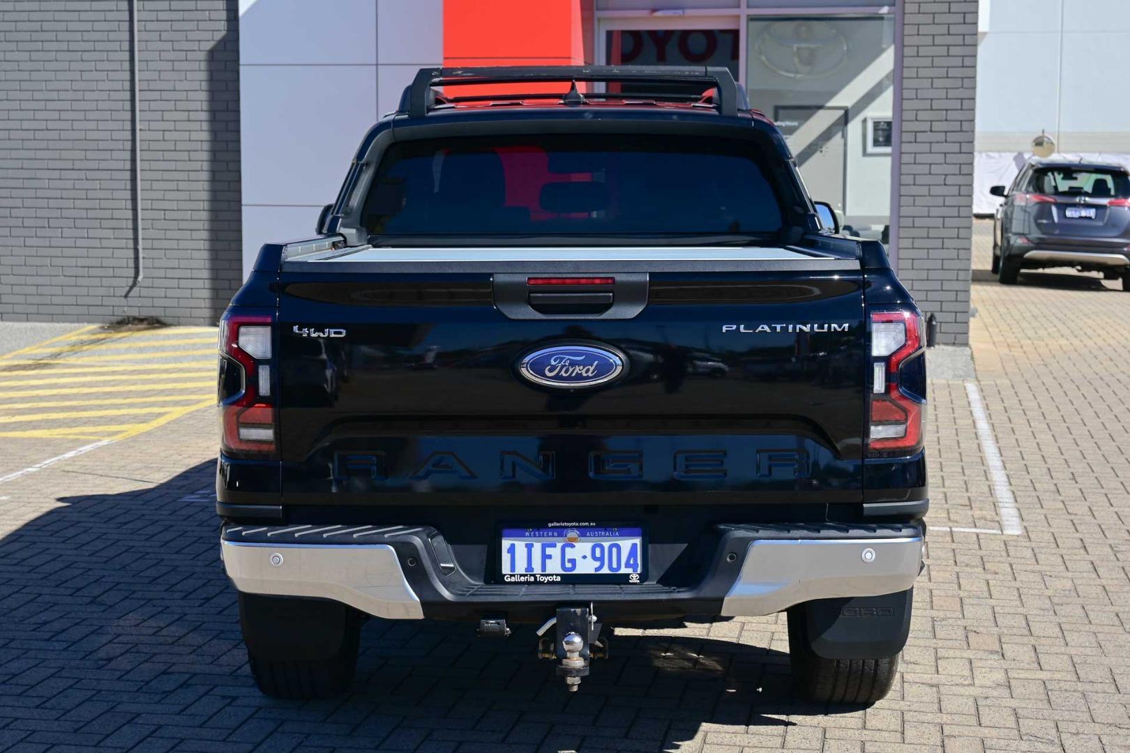 2024 Ford Ranger Platinum in Black