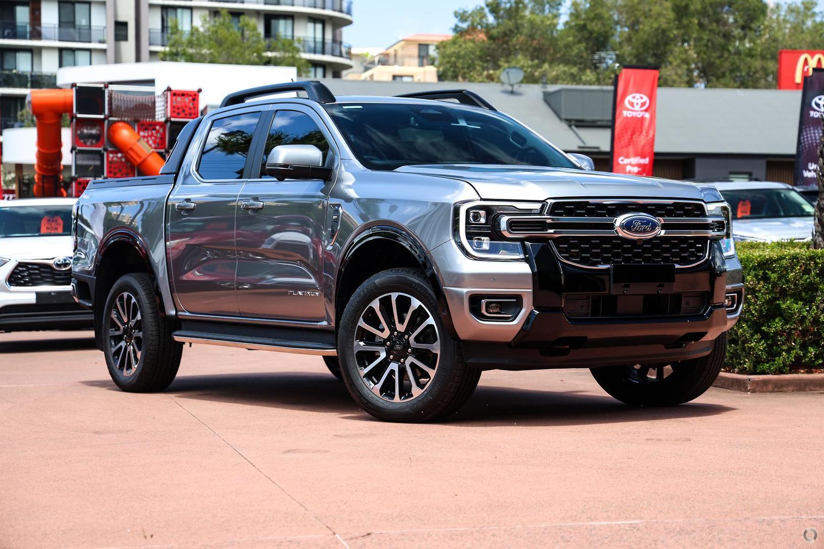 2024 Ford Ranger Platinum in Silver
