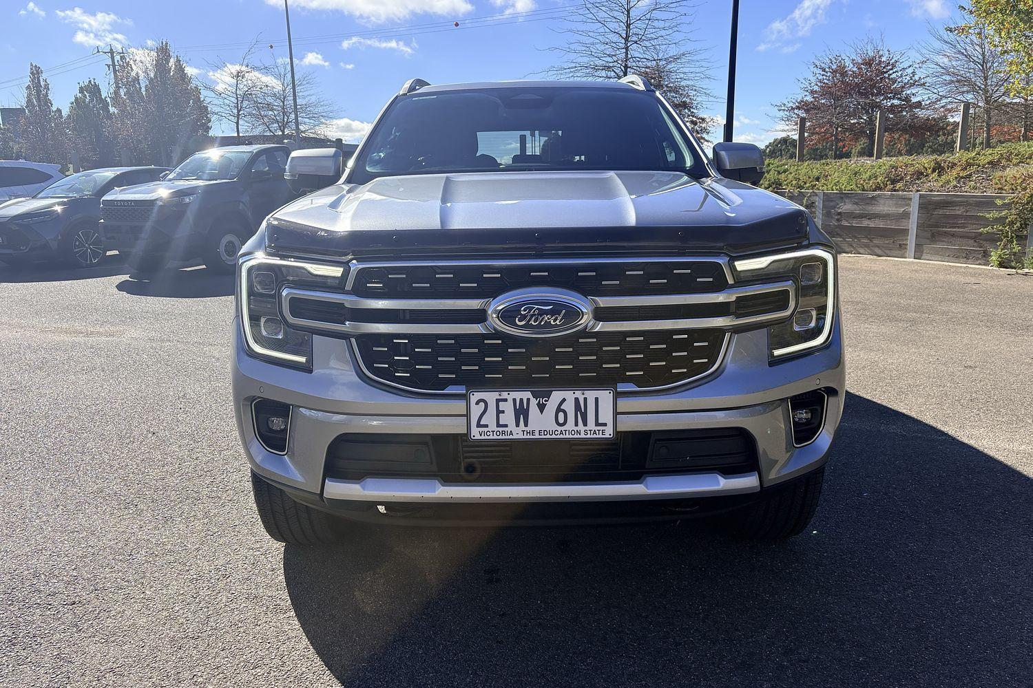 2022 Ford Everest Platinum in Silver
