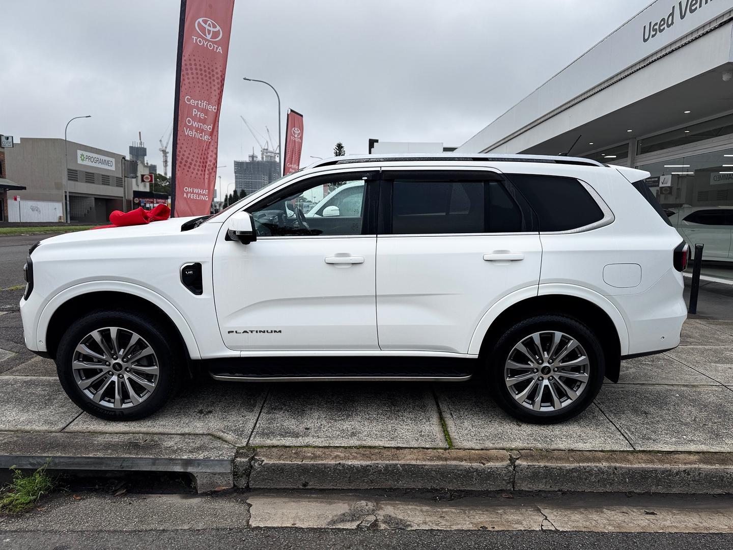 2023 Ford Everest Platinum in White