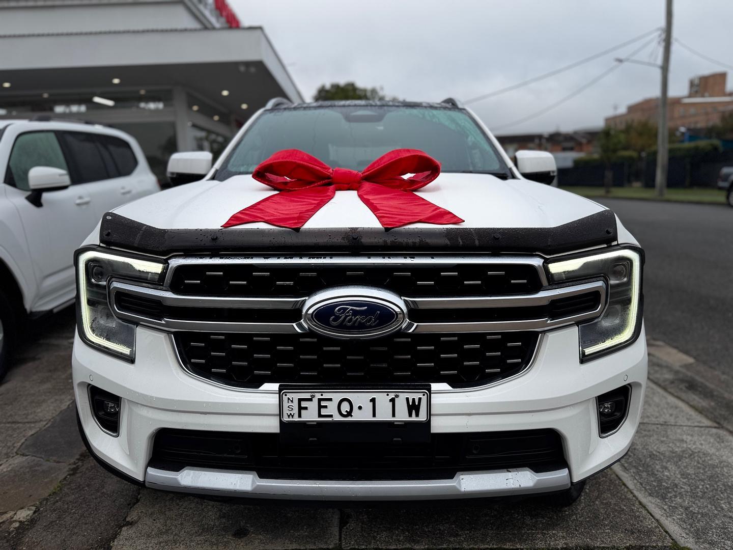 2023 Ford Everest Platinum in White