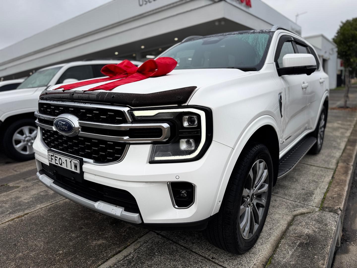 2023 Ford Everest Platinum in White