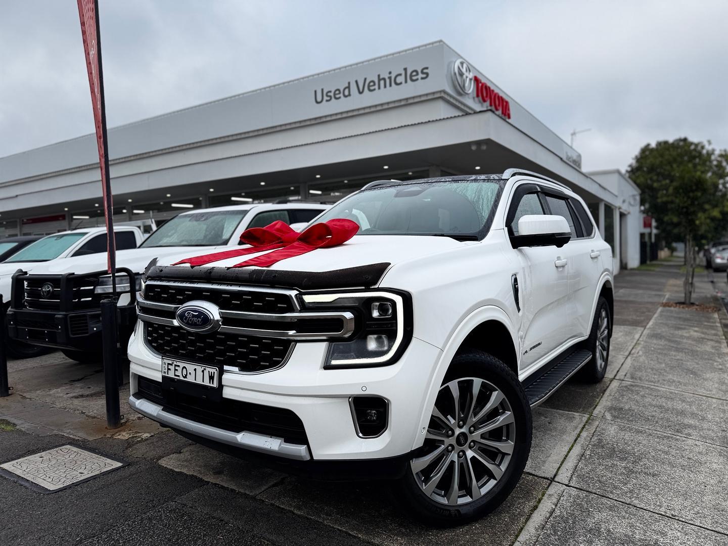 2023 Ford Everest Platinum in White