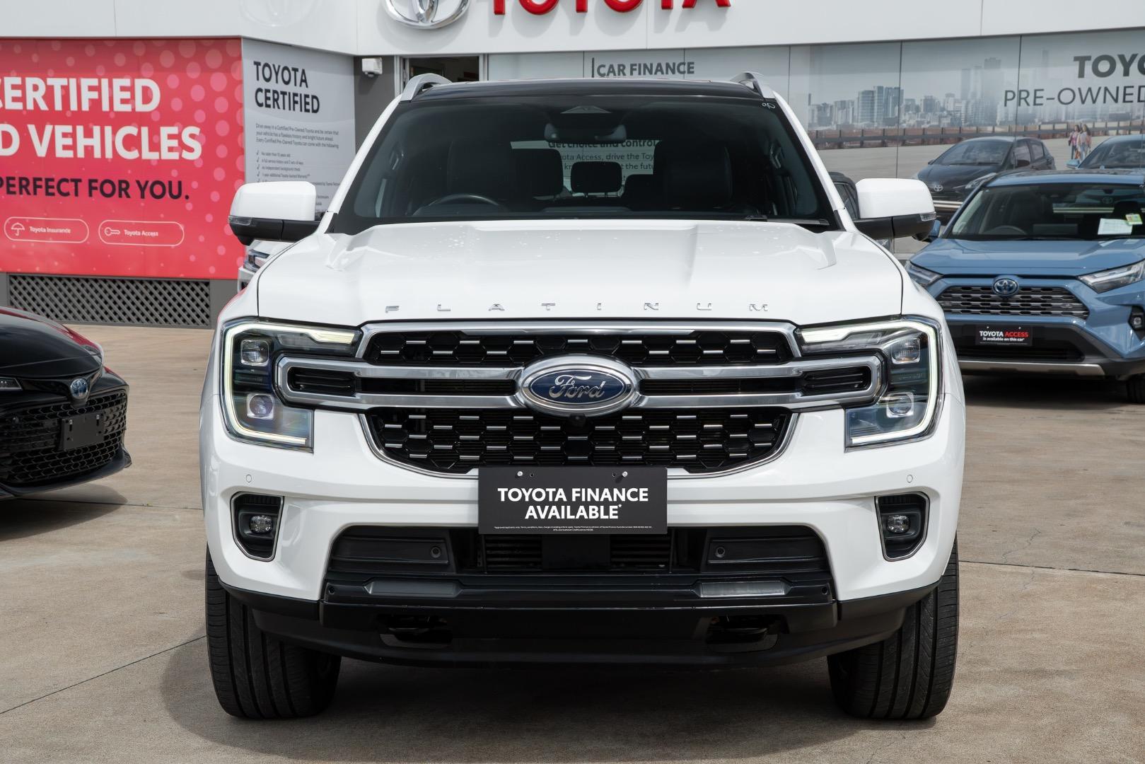 2024 Ford Everest Platinum in White