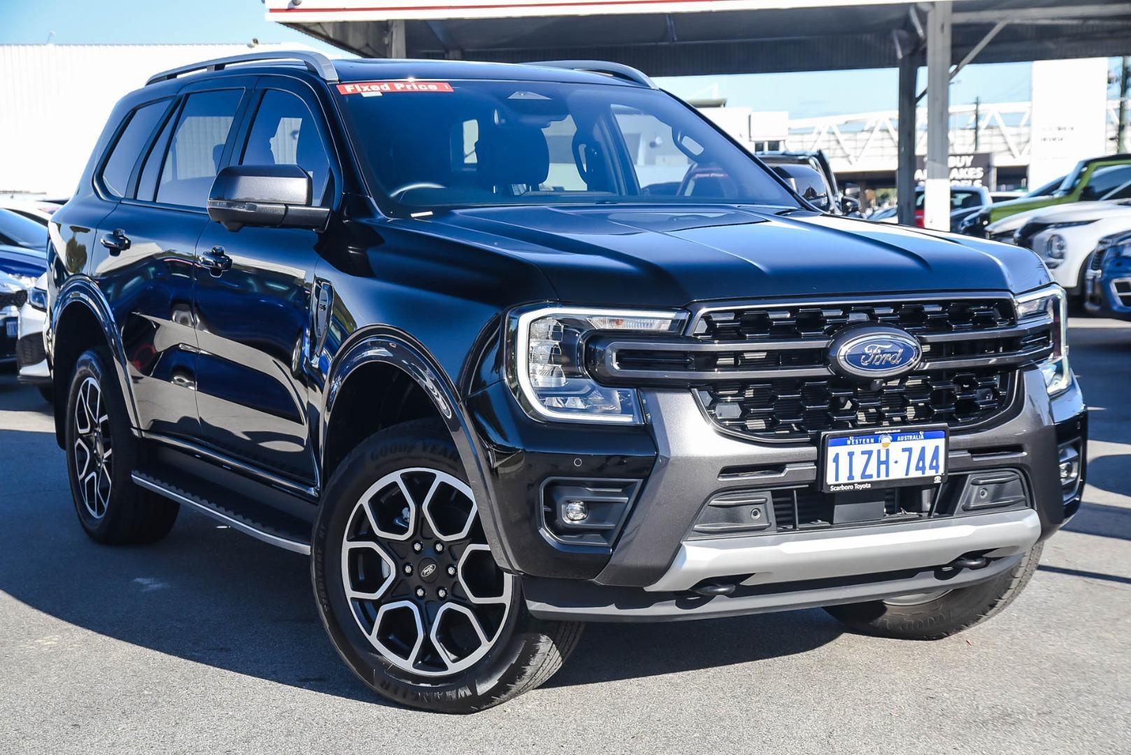 2025 Ford Everest Wildtrak in Black