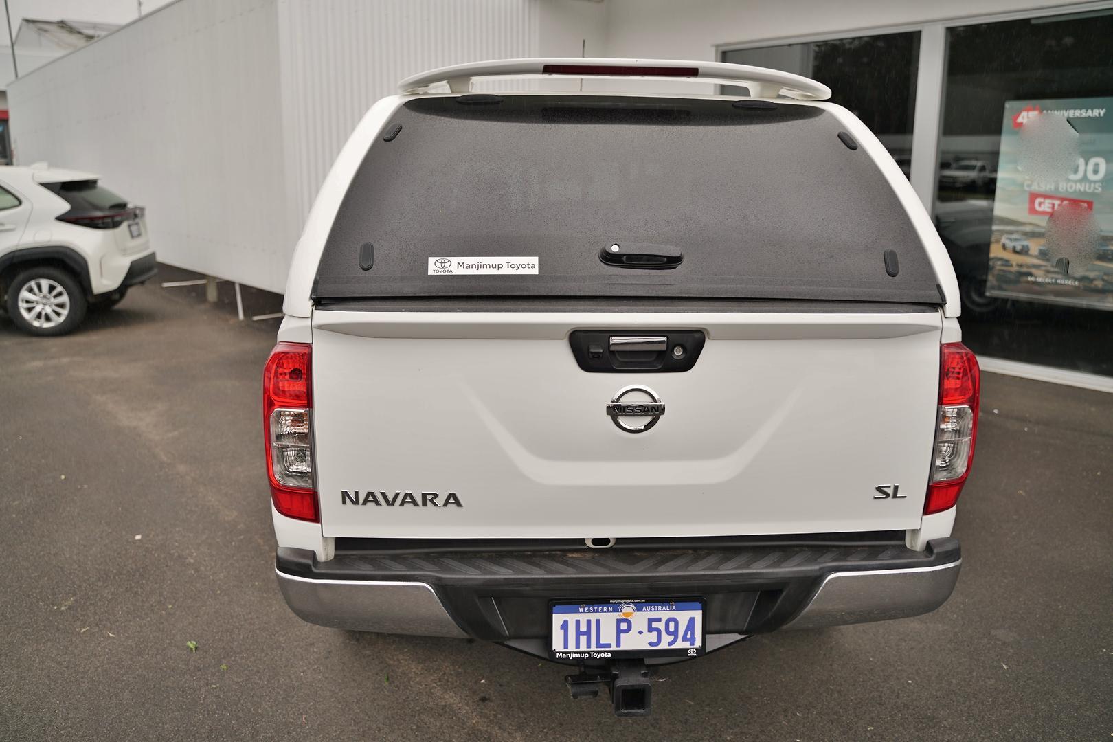 2018 Nissan Navara SL in White