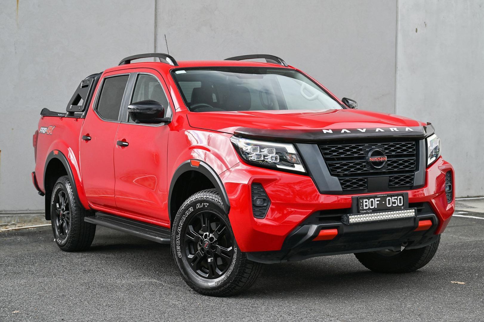 2021 Nissan Navara PRO-4X in Red