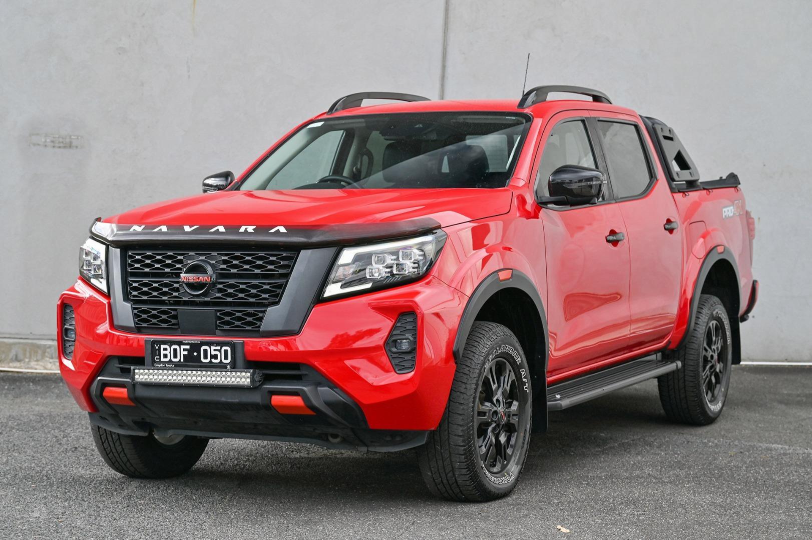 2021 Nissan Navara PRO-4X in Red