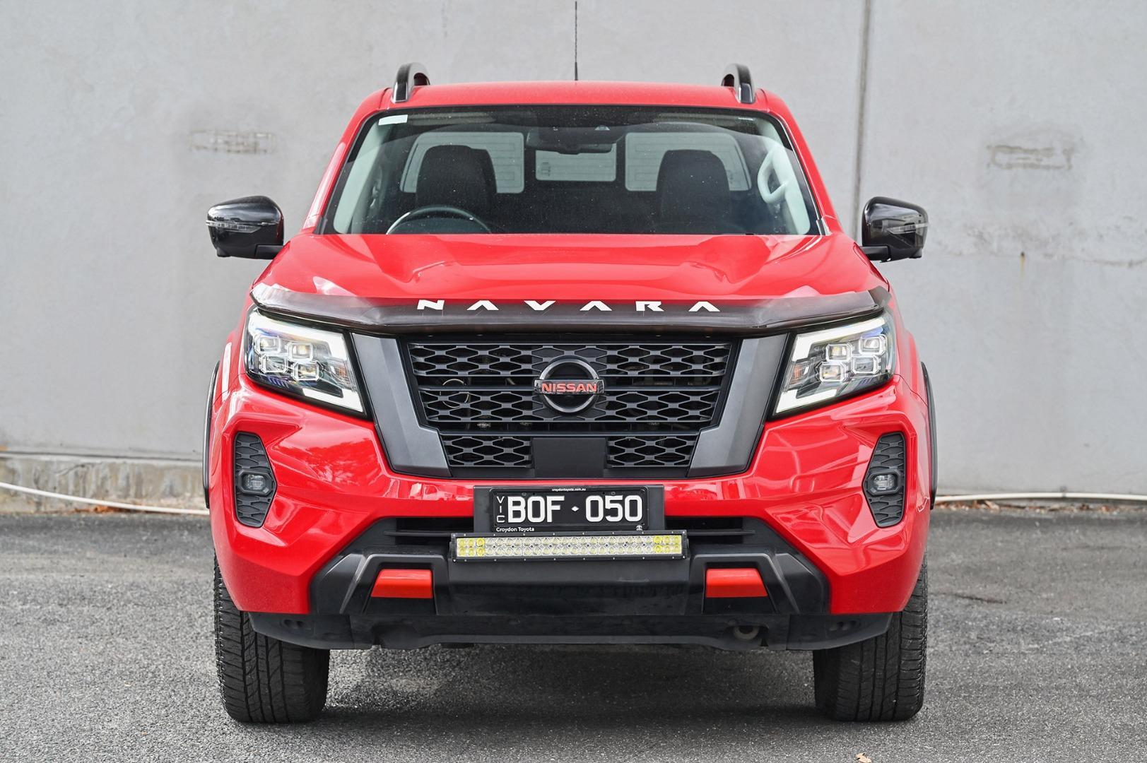 2021 Nissan Navara PRO-4X in Red