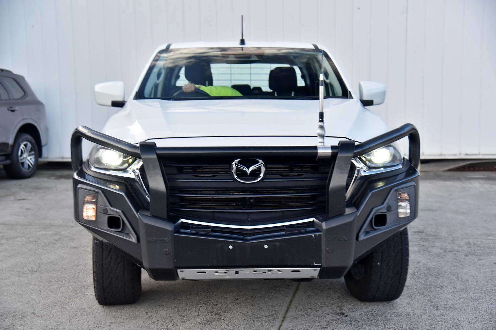 2022 Mazda BT-50 XT in White