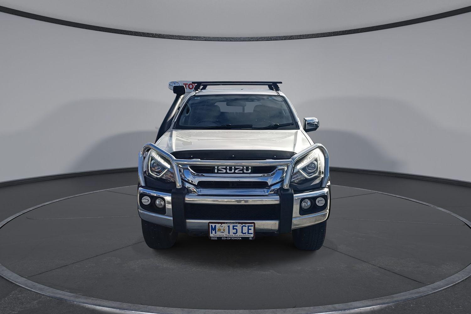 2018 Isuzu MU-X LS-U in White Pearl