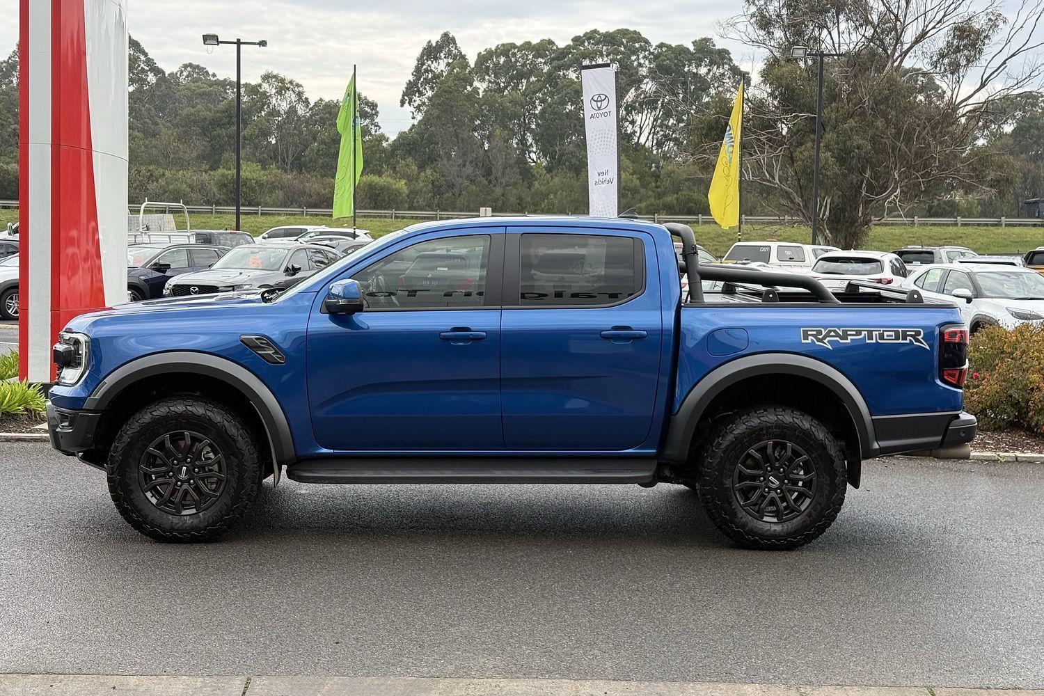 2023 Ford Ranger Raptor in Blue