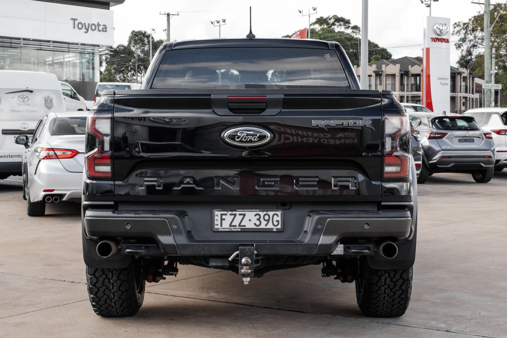 2024 Ford Ranger Raptor in Shadow Black