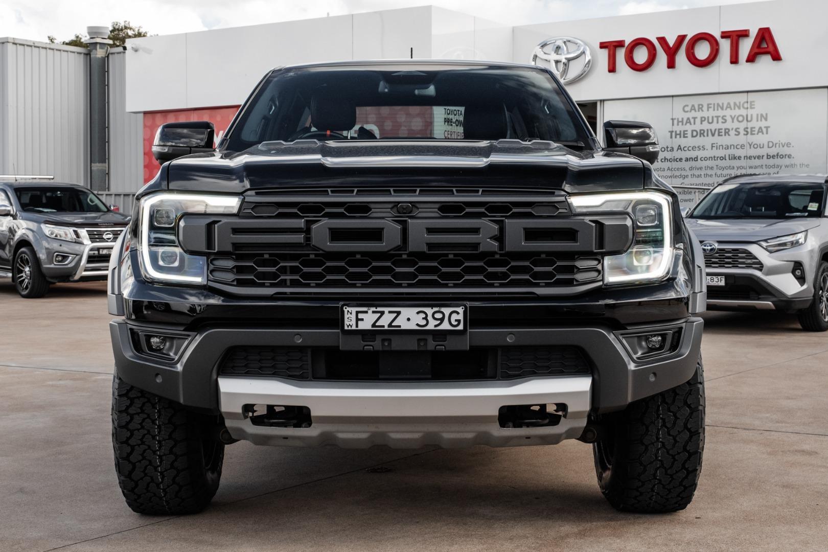 2024 Ford Ranger Raptor in Shadow Black
