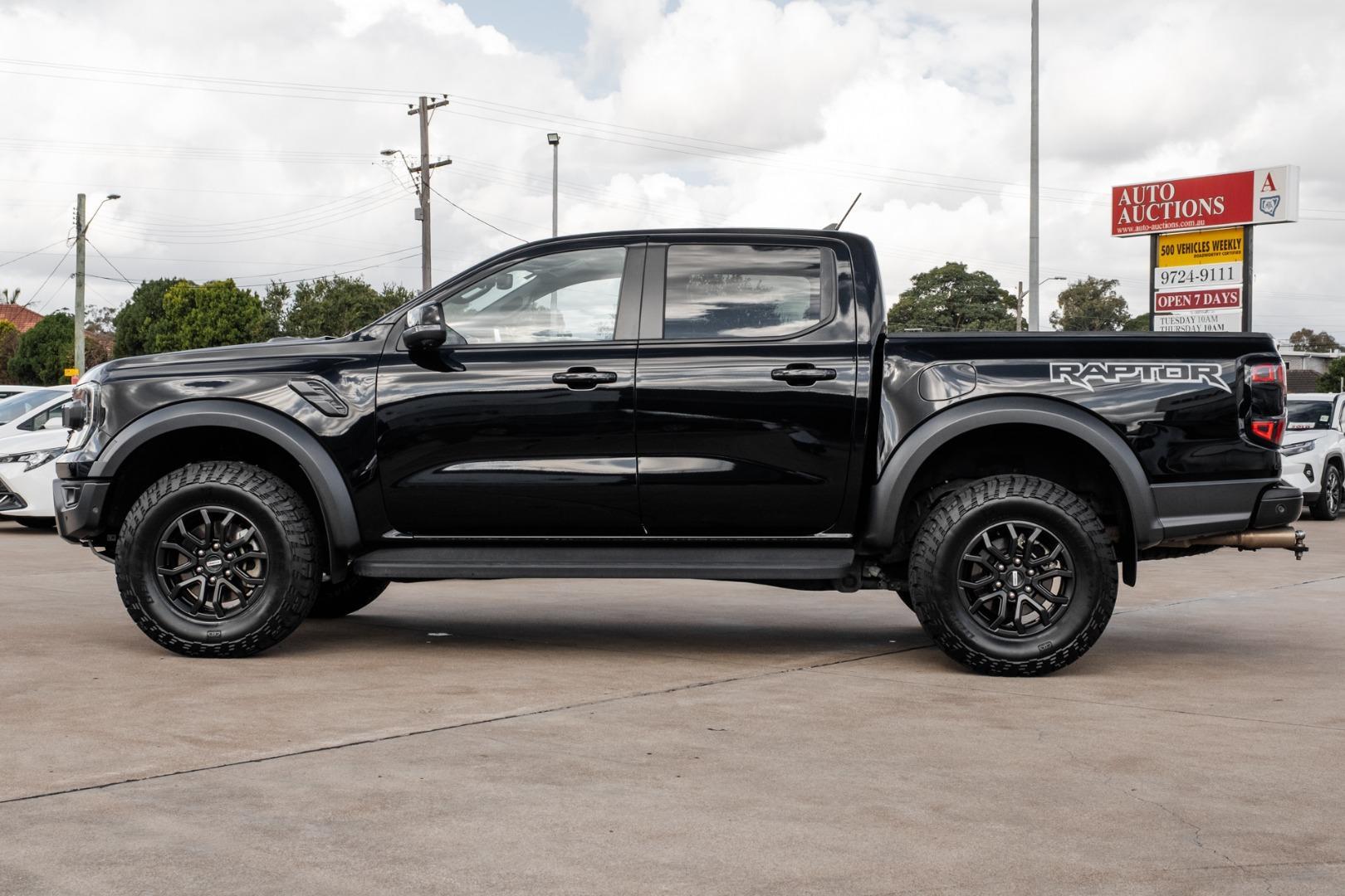2024 Ford Ranger Raptor in Shadow Black