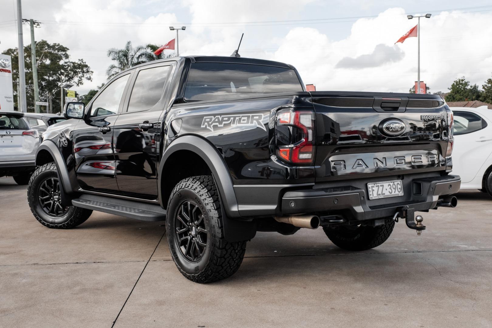 2024 Ford Ranger Raptor in Shadow Black