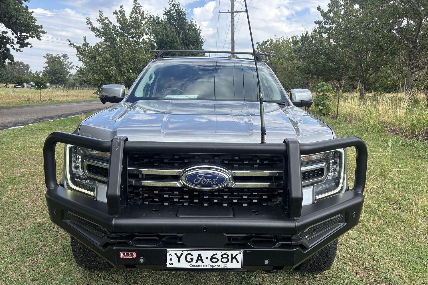 2022 Ford Ranger XLT in Silver