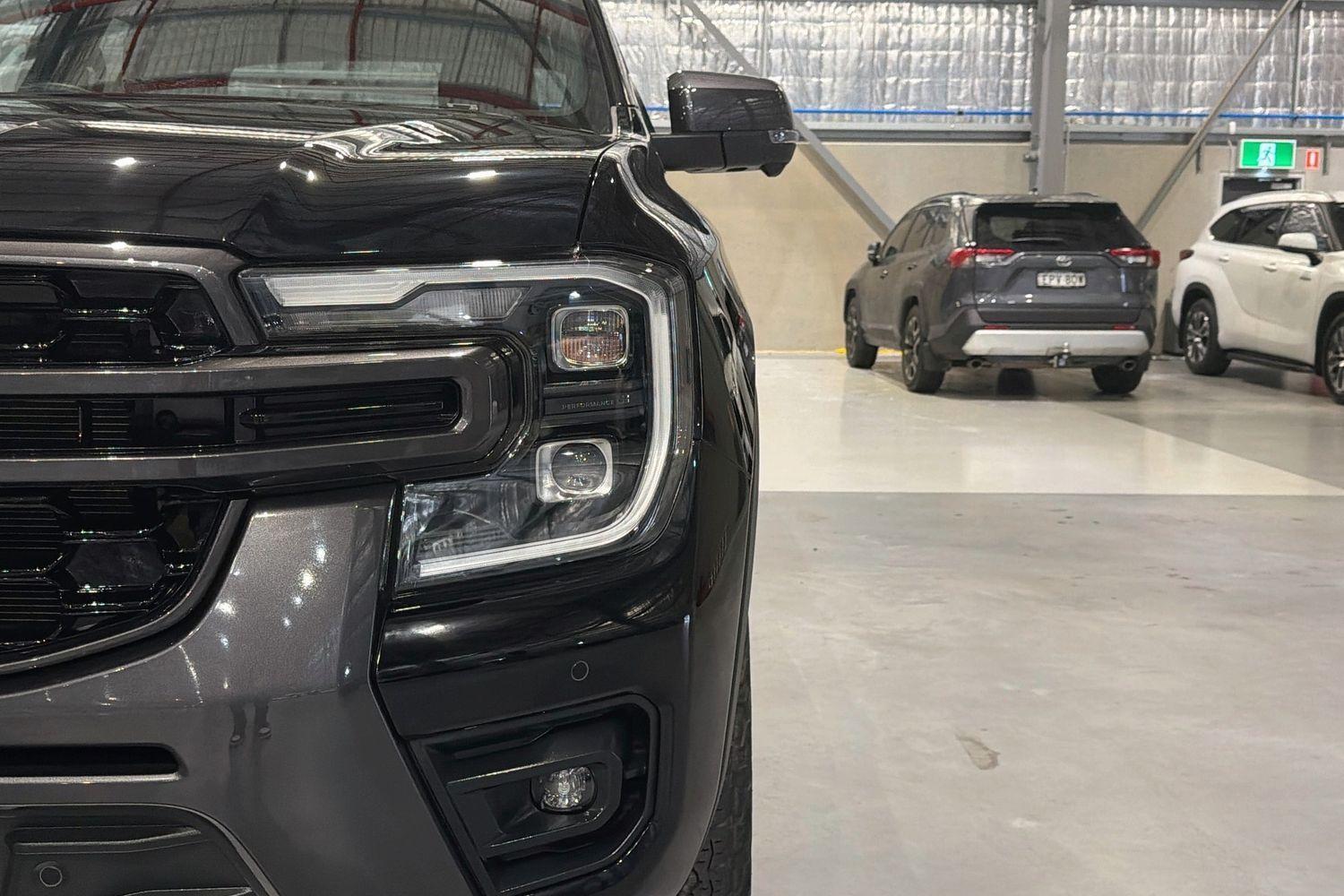 2025 Ford Ranger Wildtrak in Black