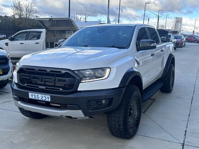 2019 Ford Ranger Raptor in White