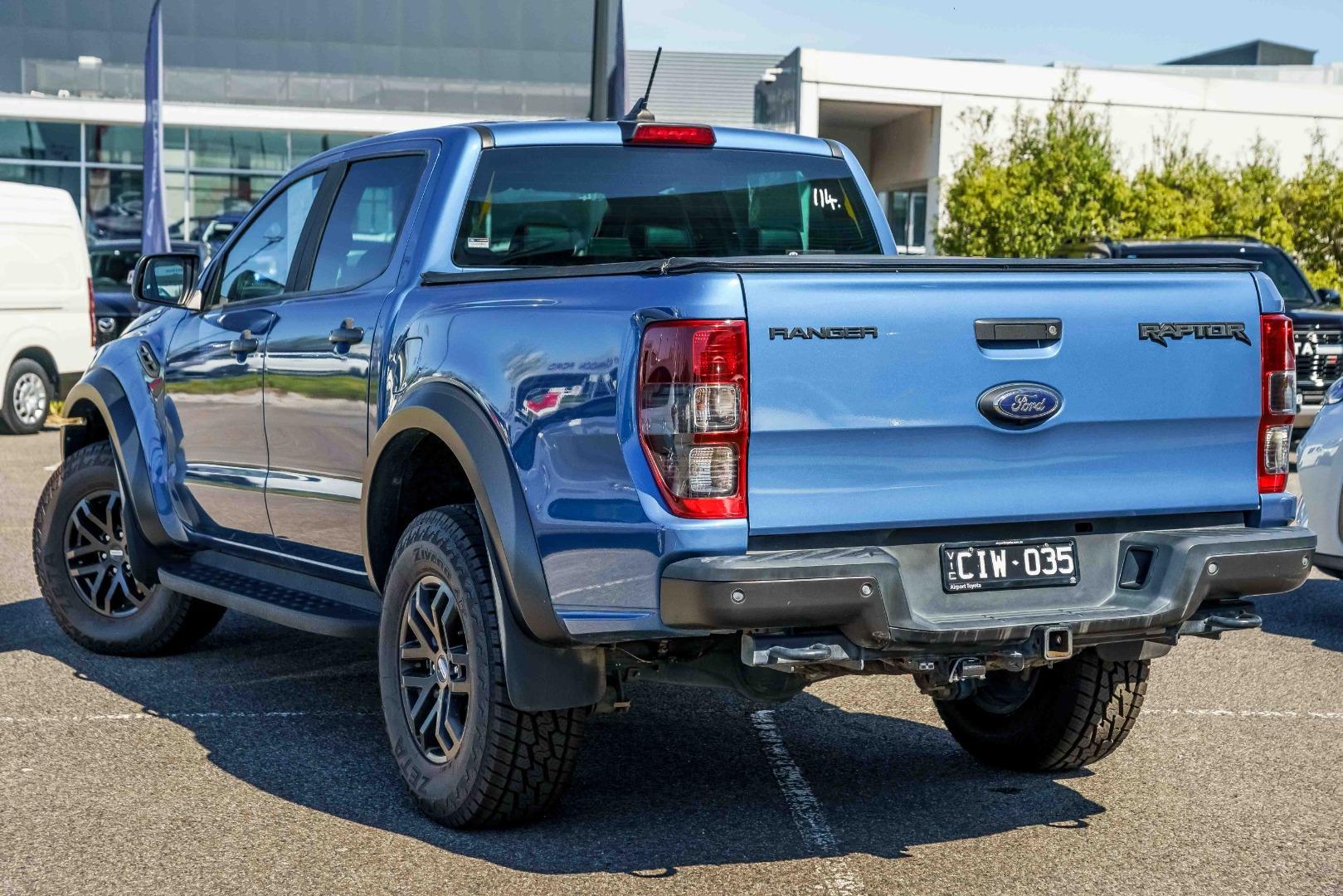2021 Ford Ranger Raptor in Blue
