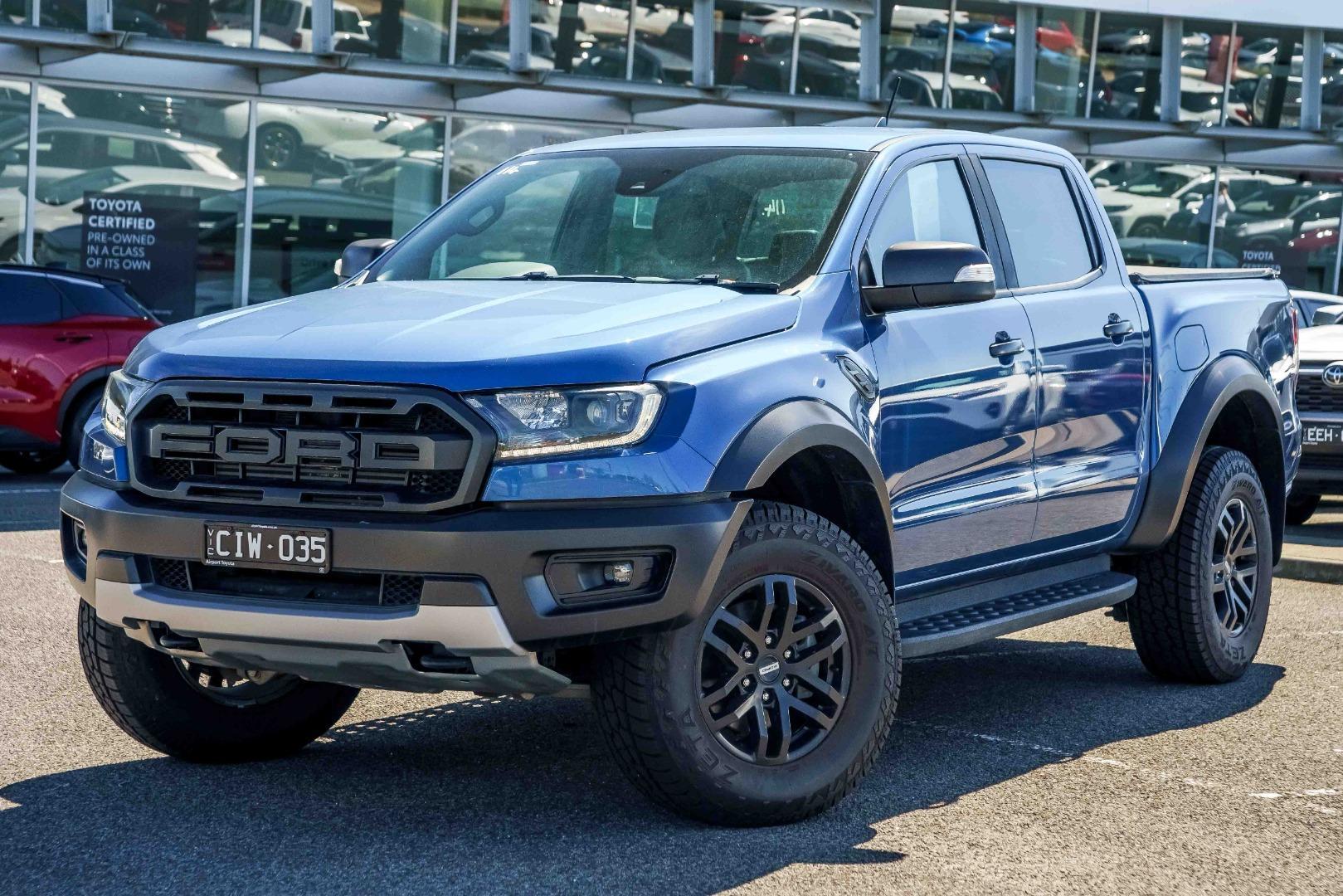 2021 Ford Ranger Raptor in Blue