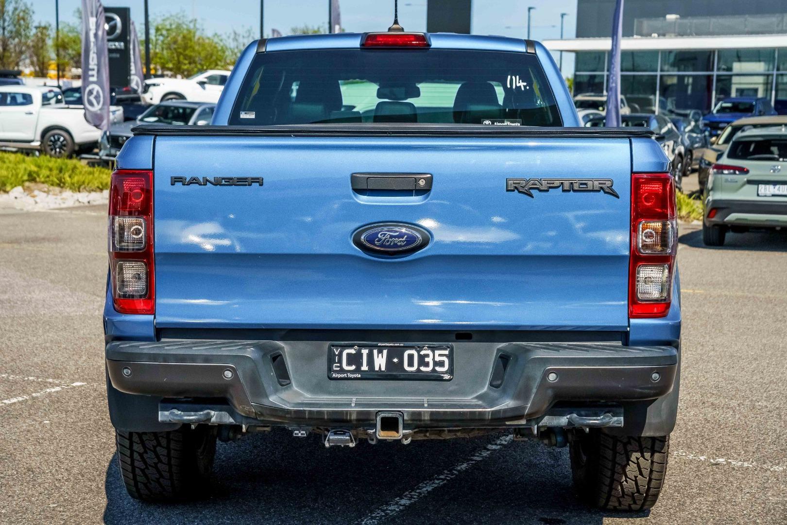 2021 Ford Ranger Raptor in Blue